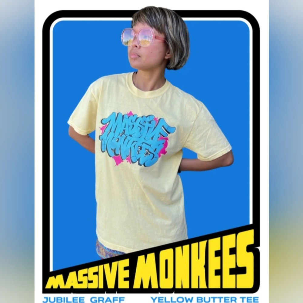 JUBILEE GRAFFITI TEE - authentic M.A.S.S.I.V.E